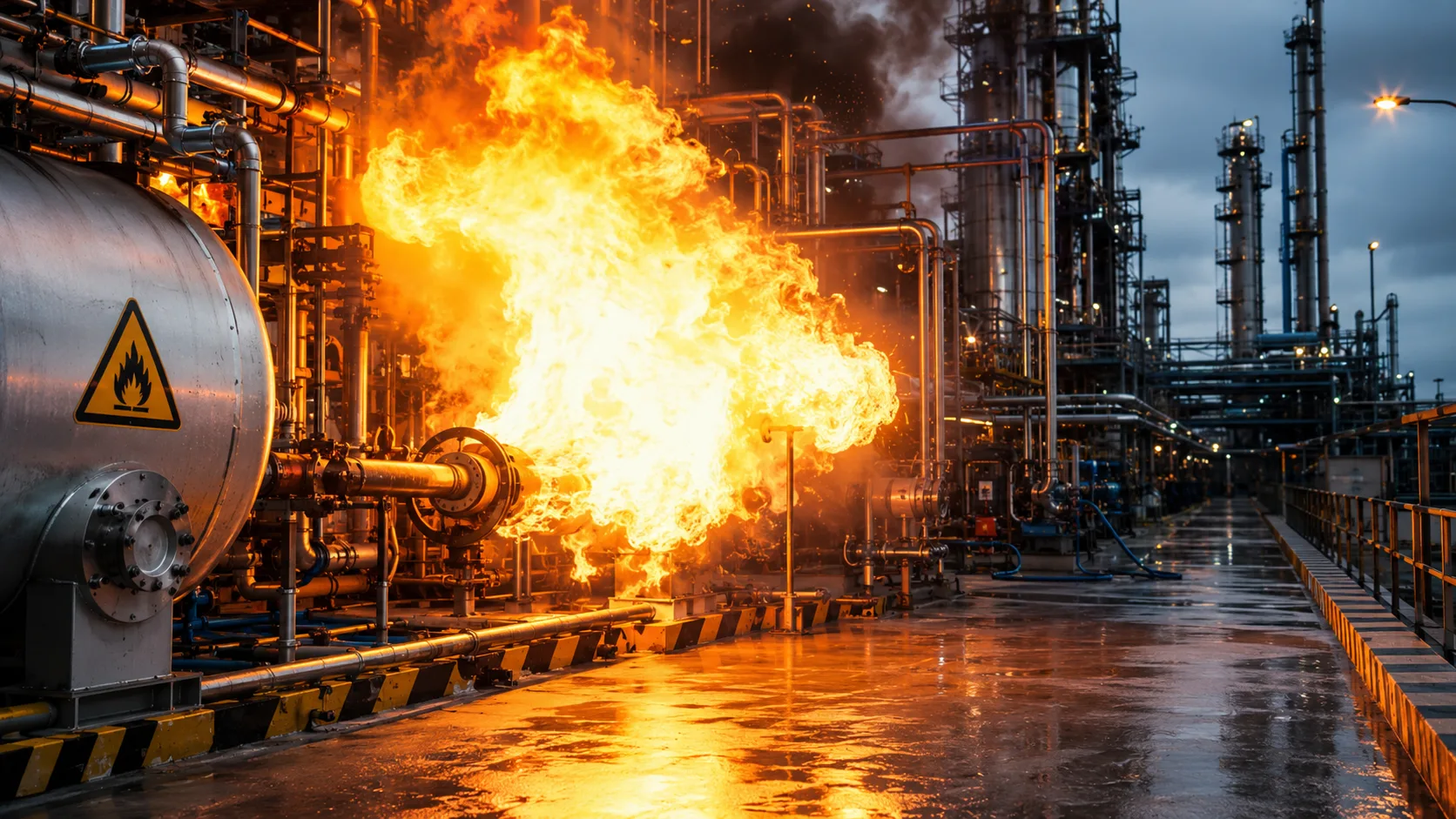 Entorno de trabajo cubierto por ASTM F1930: Simulación de Incendio Repentino